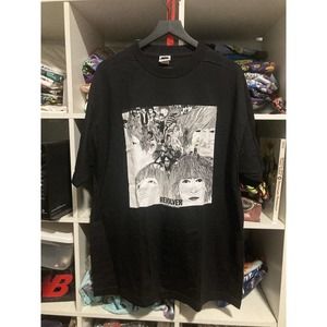 Rare Vintage APPLE CORPS The Beatles Revolver 2002 T Shirt 2000s Rock Band XL